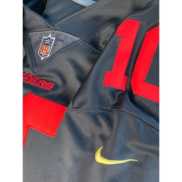 Nike NFL San Francisco 49ers Jimmy Garoppolo Jersey XXL Black & Red 8324 EUC - Picture 8 of 8